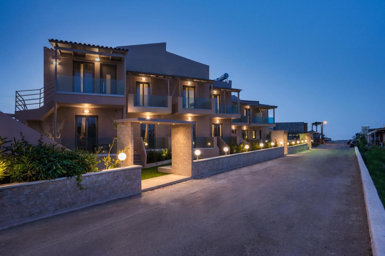 Aegean Breeze Luxury Apartments Next To The Sea Máleme Ngoại thất bức ảnh