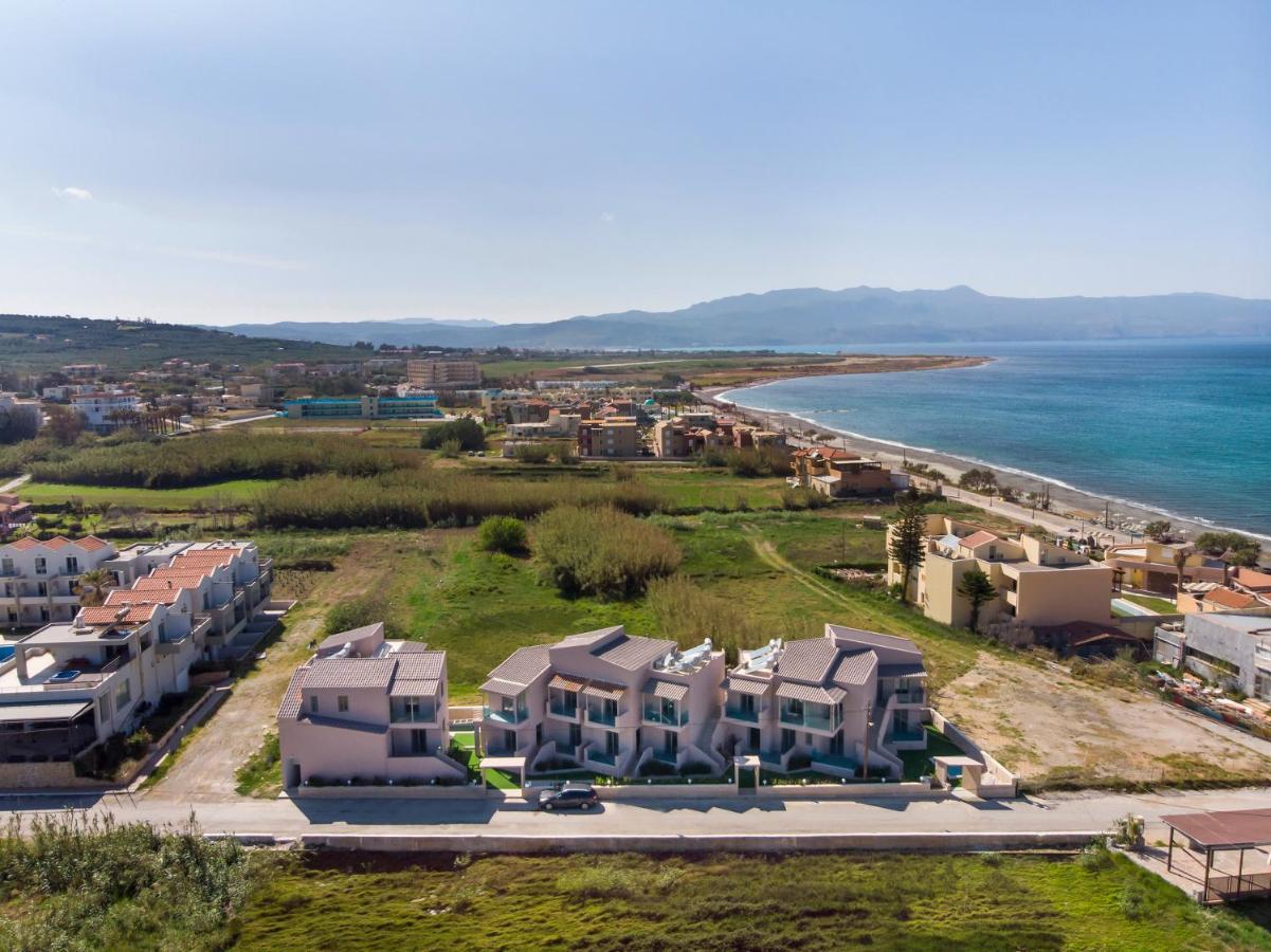 Aegean Breeze Luxury Apartments Next To The Sea Máleme Ngoại thất bức ảnh