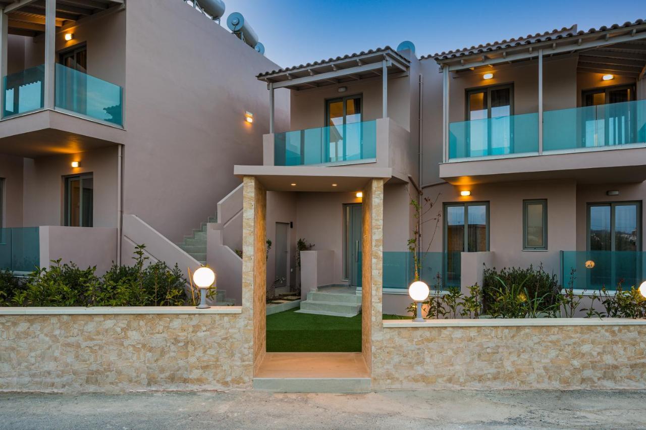 Aegean Breeze Luxury Apartments Next To The Sea Máleme Ngoại thất bức ảnh
