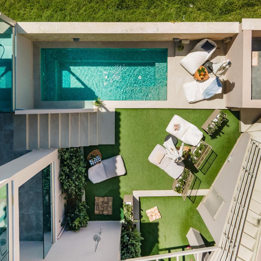 Aegean Breeze Luxury Apartments Next To The Sea Máleme Ngoại thất bức ảnh